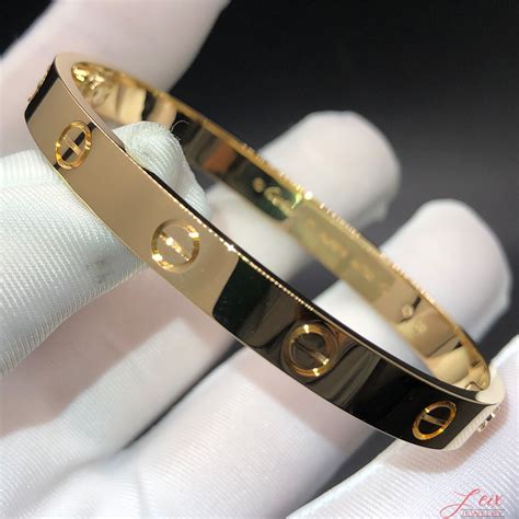 cartier gold bracelt|solid gold cartier bracelet.